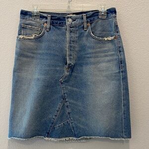 Citizens of Humanity | Knee length a-line denim skirt